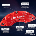 Mercedes C-Class Brake Caliper Cover, C260L/E300L/A200L/CLA220 Aluminum Alloy Brake Special Modified AMG Caliper Sleeve